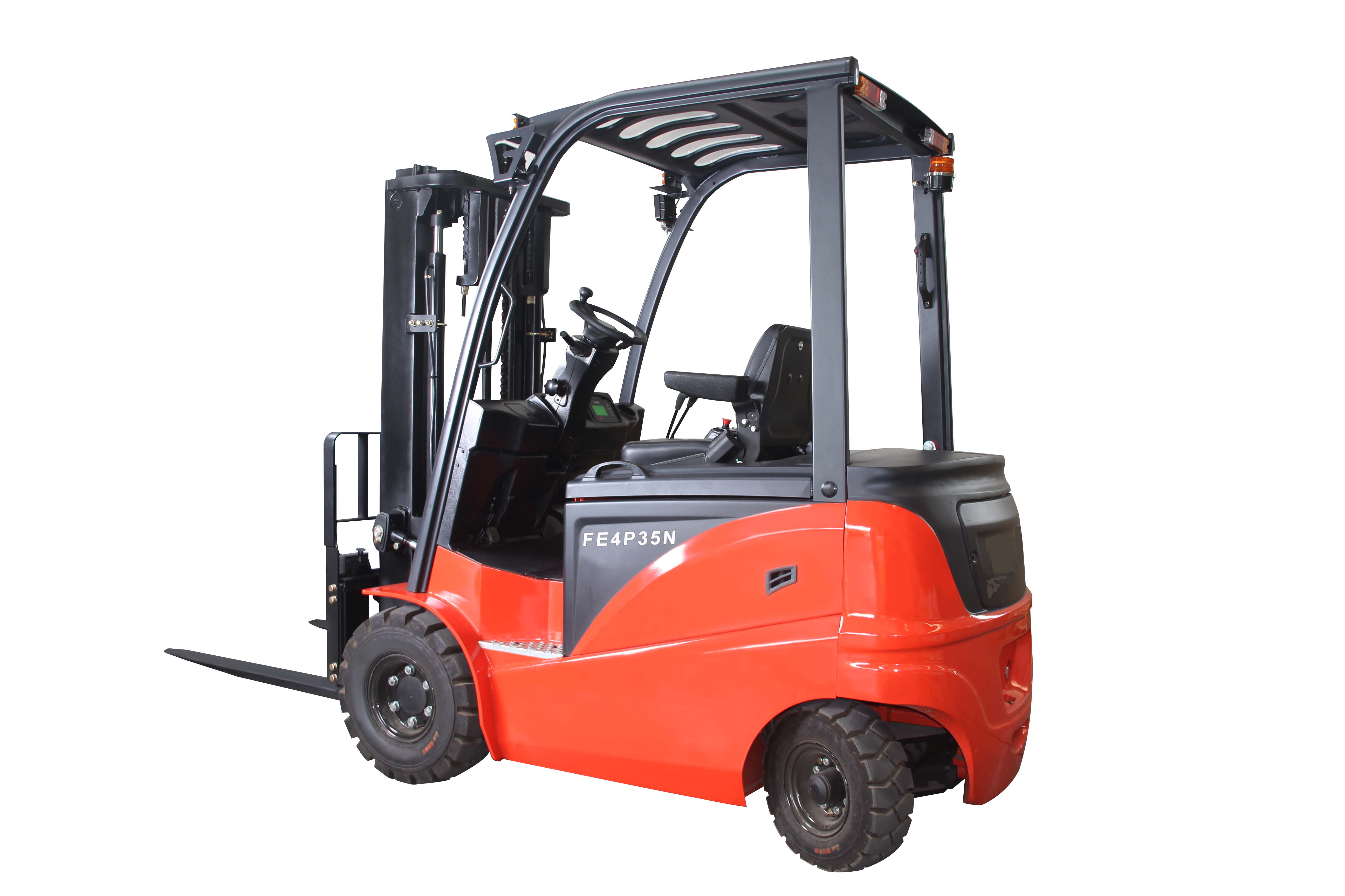 FOUR WHEEL FE4P35N - FORKLIFT ELECTRIC TRUCK